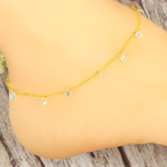 Dainty Anklet for Women – Elegant Everyday Jewelry & Perfect Gift | MLCRC1001 - Picture 6 of 10